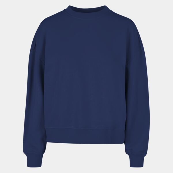 Women’s oversized crew neck sweatshirt Thumbnail