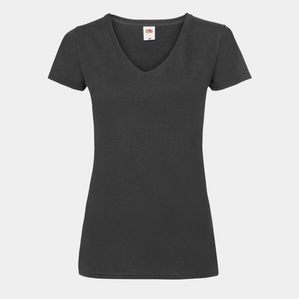 Women's valueweight v-neck T Thumbnail
